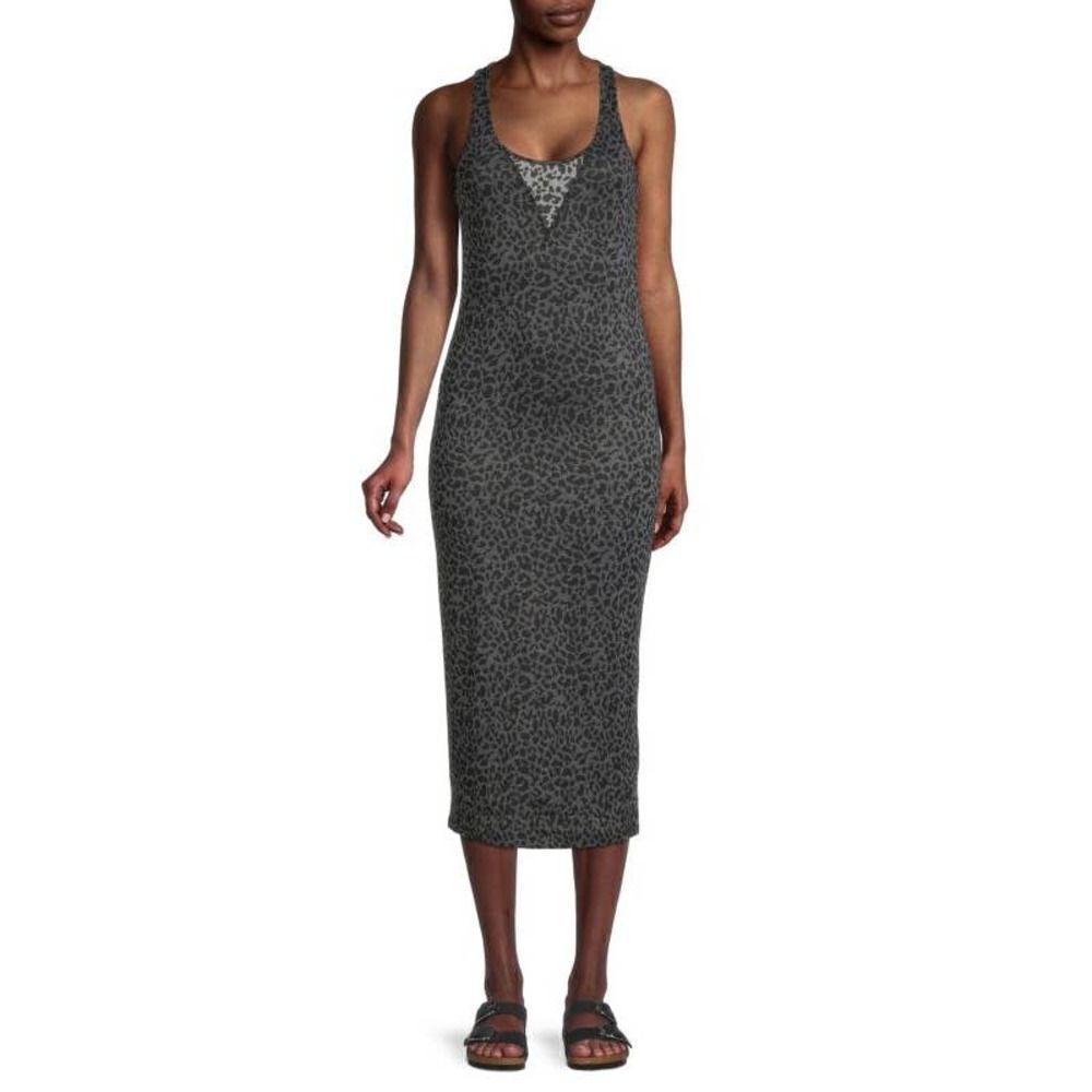 Lucca Couture Leopard-Print Tank Dress